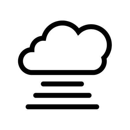 Hosting icon line isolated on white background. Black flat thin icon on modern outline style. Linear symbol and editable stroke. Simple and pixel perfect stroke vector illustration.のイラスト素材