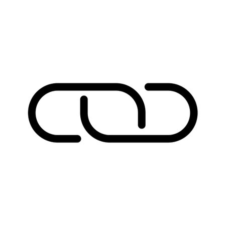 Attach icon line isolated on white background. Black flat thin icon on modern outline style. Linear symbol and editable stroke. Simple and pixel perfect stroke vector illustrationのイラスト素材