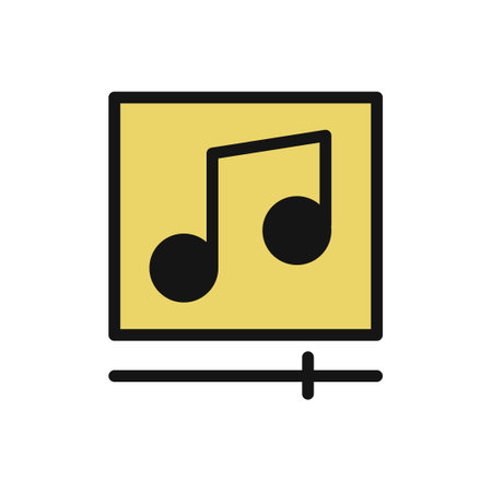 Music player line icon isolated on white background. Black flat thin icon on modern outline style. Linear symbol and editable stroke. Simple and pixel perfect stroke vector illustration.のイラスト素材