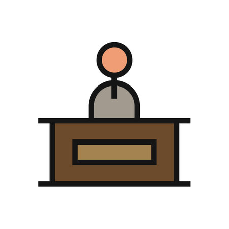 Boss line icon isolated on white background. Black flat thin icon on modern outline style. Linear symbol and editable stroke. Simple and pixel perfect stroke vector illustration.のイラスト素材