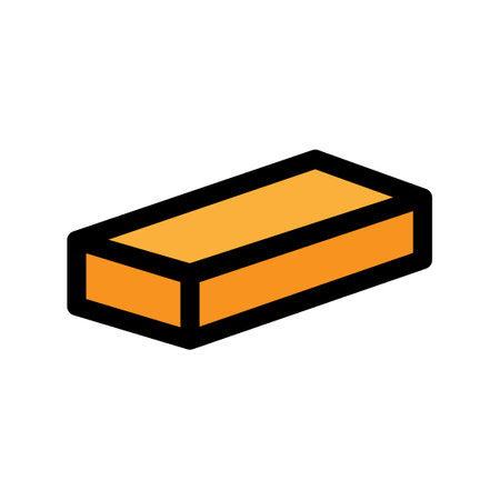 Brick icon line isolated on white background. Black flat thin icon on modern outline style. Linear symbol and editable stroke. Simple and pixel perfect stroke vector illustrationのイラスト素材