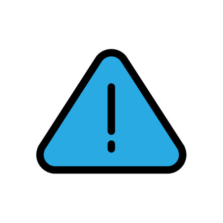 Attention line icon isolated on white background. Black flat thin icon on modern outline style. Linear symbol and editable stroke. Simple and pixel perfect stroke vector illustration.のイラスト素材