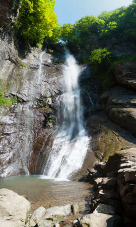 Waterfall south Georgiaの写真素材