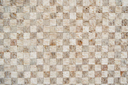 Plaid stone texture background. Mixed lines in beige colorの写真素材