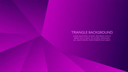 Triangle abstract repeat composition background  in purple colorのイラスト素材