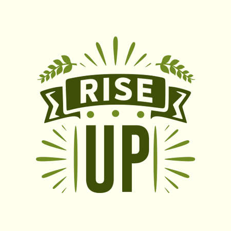 Easter day quotes hand drawn lettering typography background designのイラスト素材