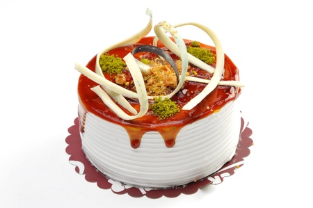  caramel cakeの写真素材
