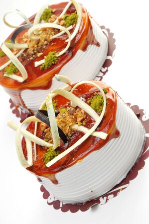  caramel cakeの写真素材
