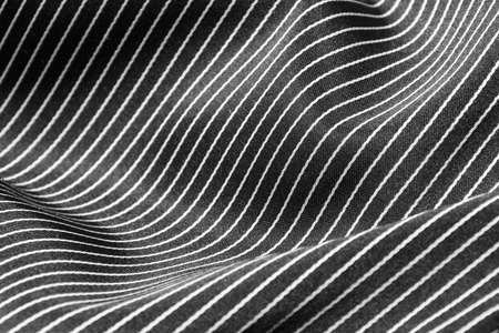 Black striped silk. A photo close up.の写真素材
