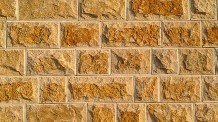 Pattern of decorative stone wall background.
