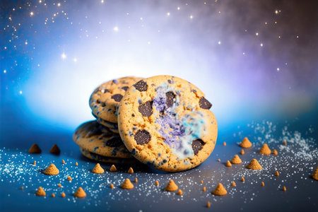 Fantasy design cookies. Generative AIの素材