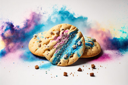 Fantasy design cookies. Generative AIの素材