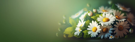 Colorful vibrant bouquet of various flowers. Generative AIの素材