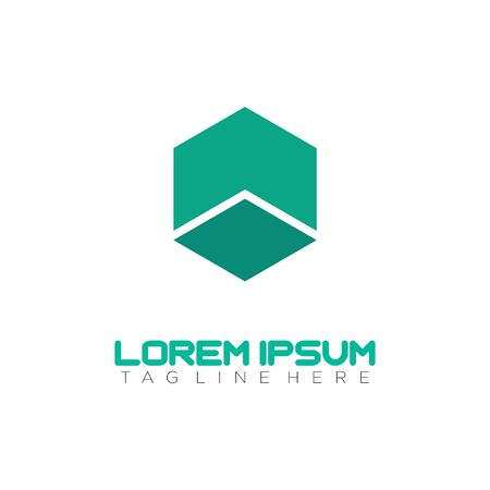 Abstract Simple Logo Designのイラスト素材
