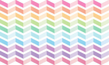 Geometric Zigzag Pattern Vectorのイラスト素材