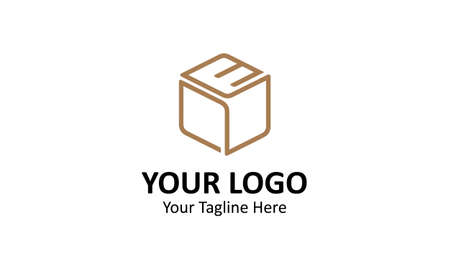 Box Line Logoのイラスト素材