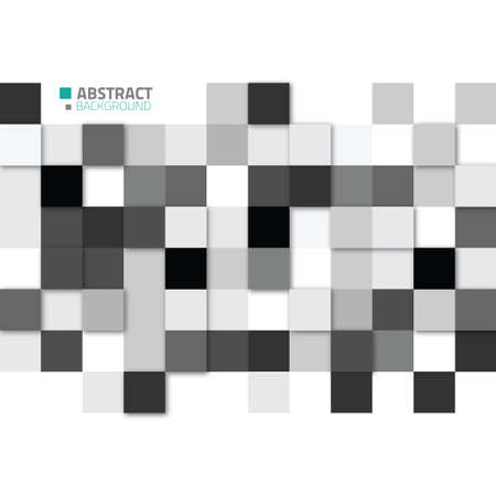 Abstract Background Square patternのイラスト素材
