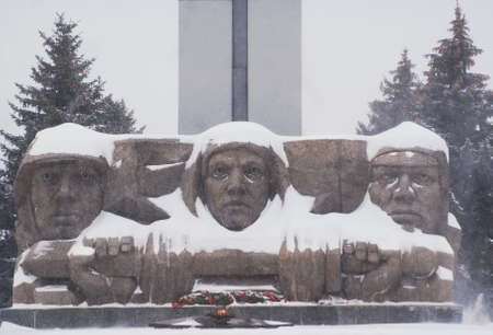 Monument to the heroes of the Great Patriotic War.