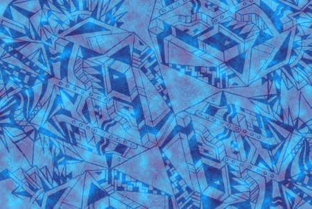 A pattern on the background of a cold blurred texture of nature.の写真素材