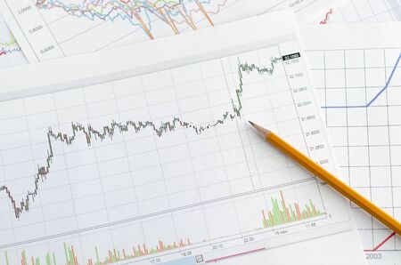 Schedule for business on accounting of finances and income calculationの写真素材