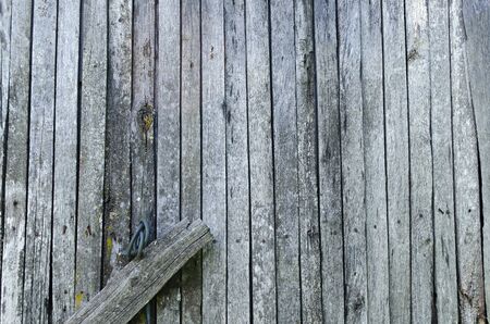 Texture of old planks. Old boards of natural color.の写真素材