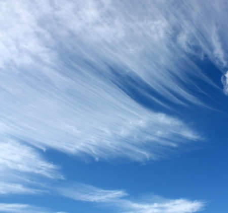 Blue sky and white clouds. Background