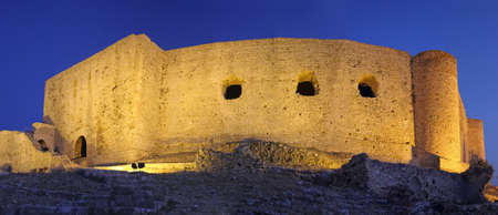 Chlemoutsi Castle, a medieval fortress in Greece  のeditorial素材