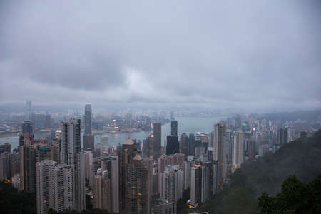 View at Hong Kong from Victoria Peak