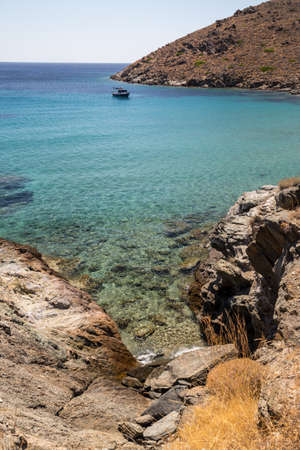 Greek island of Syros, Cycladesの写真素材