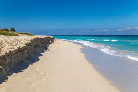 White sand beach on a tropical islandの写真素材