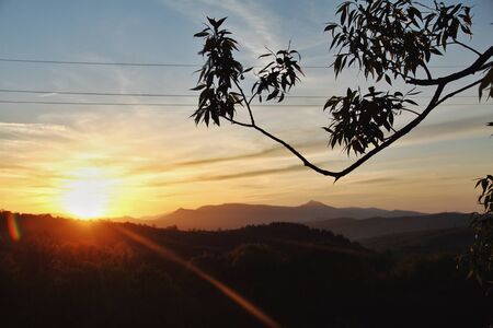 Beautiful landscapes of Ukraine.の写真素材