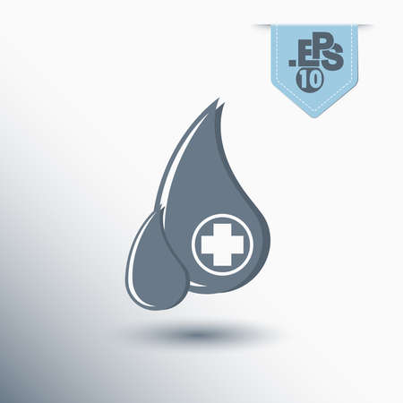 delivery of blood donationのイラスト素材