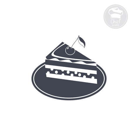 White background shows an icon indicating cakeのイラスト素材