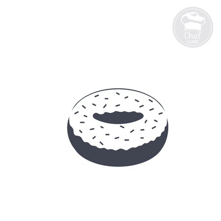 Icon donut glazeのイラスト素材