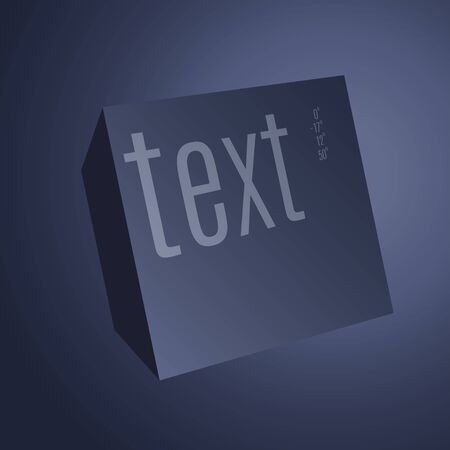 flat vector image on a black background, a large black square with the inscription, black friday and...