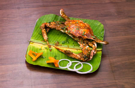 fresh dine for Crab Fry Masalaの写真素材