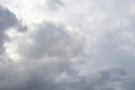 White clouds in blue sky. sunの写真素材