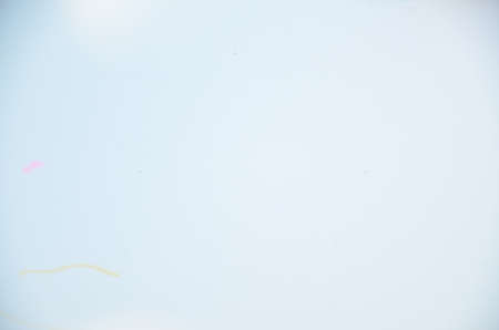 Spoon with ripe aromatic raspberries on table, top viewの写真素材