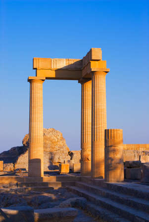 Ruins of ancient templeの写真素材