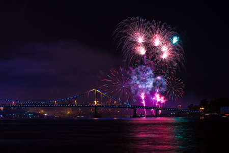 Fireworks showの写真素材
