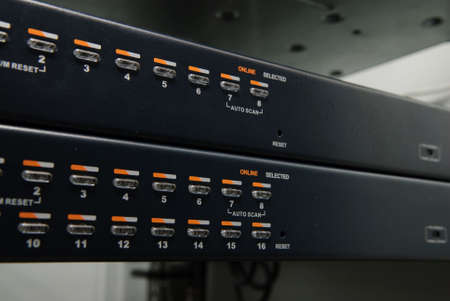 Datacenter network equipmentの写真素材