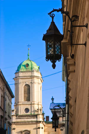 Dominican cathedral in Lviv, Ukraineの写真素材