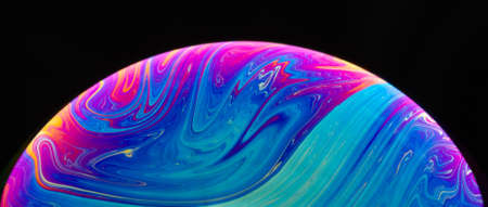 Abstract bright colorful circle backgroundの写真素材