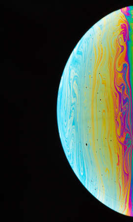 Abstract bright colorful circle backgroundの写真素材