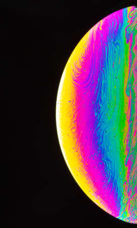 Abstract bright colorful circle backgroundの写真素材