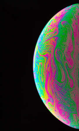 Abstract bright colorful circle backgroundの写真素材