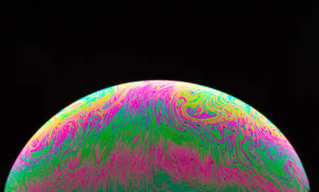 Abstract bright colorful circle backgroundの写真素材