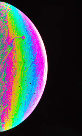Abstract bright colorful circle backgroundの写真素材