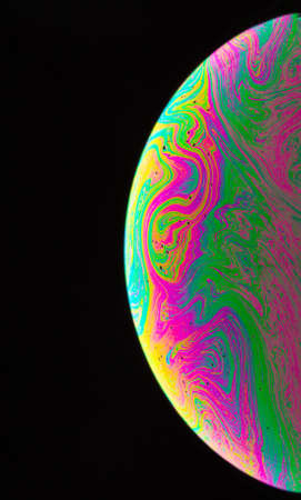 Abstract bright colorful circle backgroundの写真素材