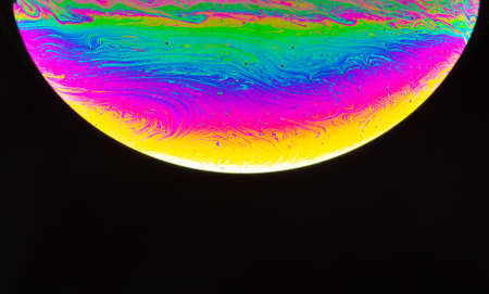 Abstract bright colorful circle backgroundの写真素材